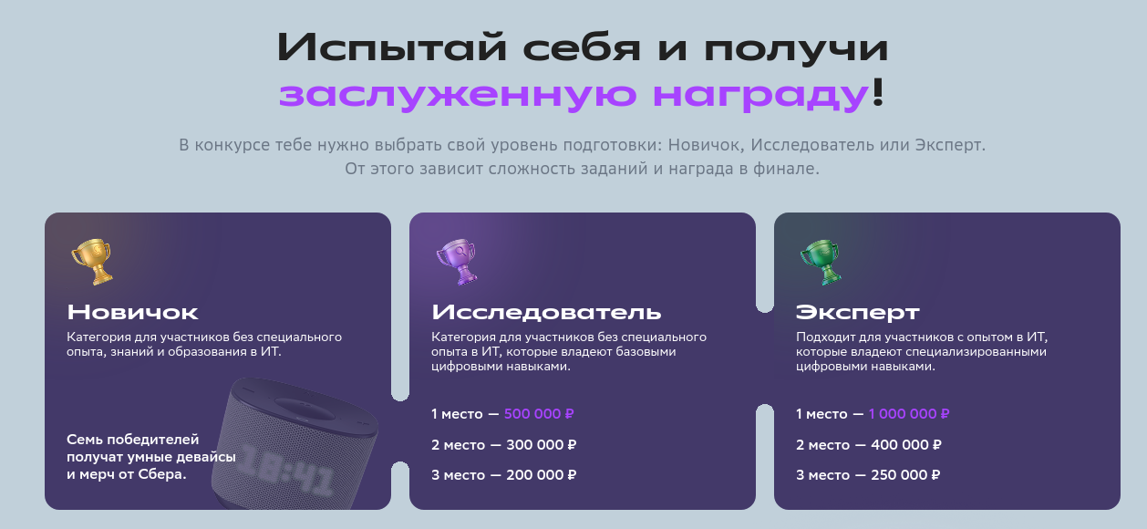 «Сбер» запустил конкурс «Цифровой марафон» для пользователей старше 18 лет - 3